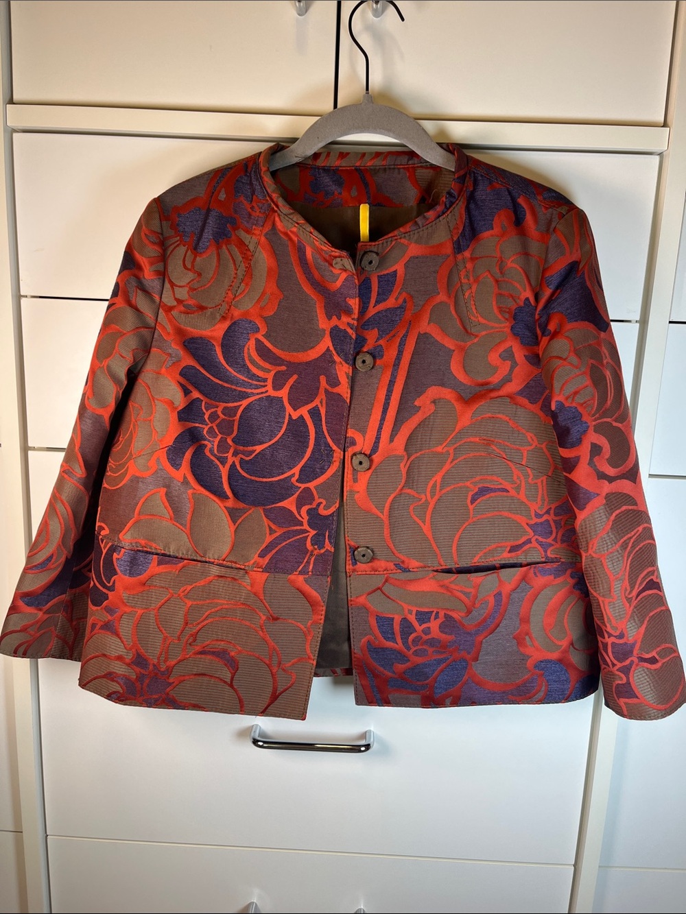 Piazza sempione cropped 3/4 jacket